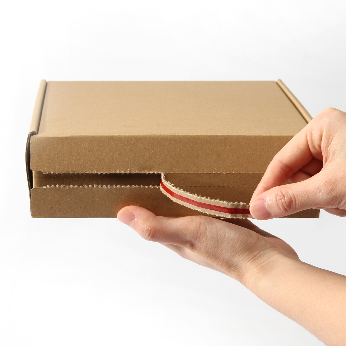 Pull-to-Open Corrugated Cartons, Simplified Unpacking Process