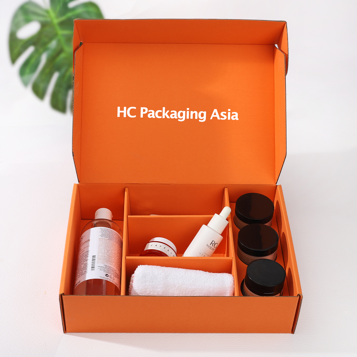 Innovative Design Corrugated Paper Gift Boxes Unique Skincare Packaging Box