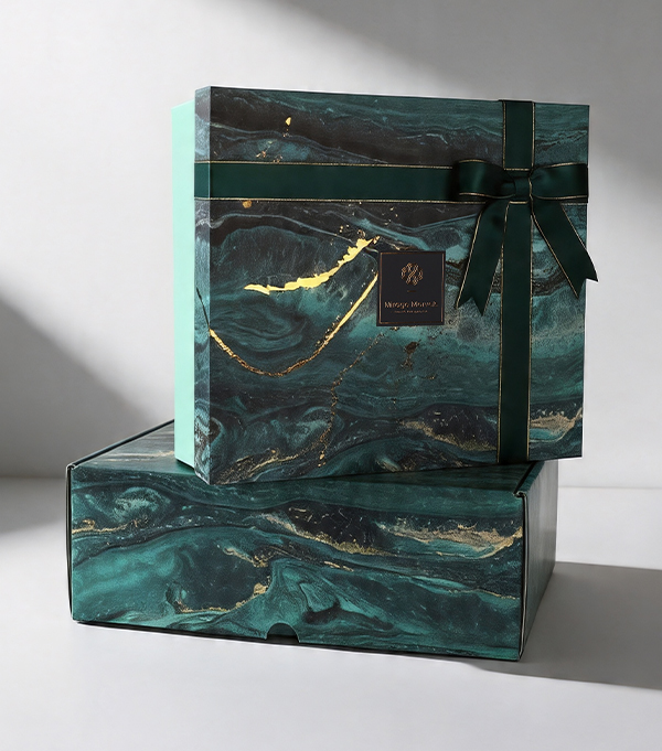 Luxury Skincare Full Packaging Set (Mailer + Rigid Box + Bag)