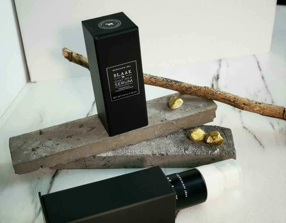 Black Gift Packaging for Serum