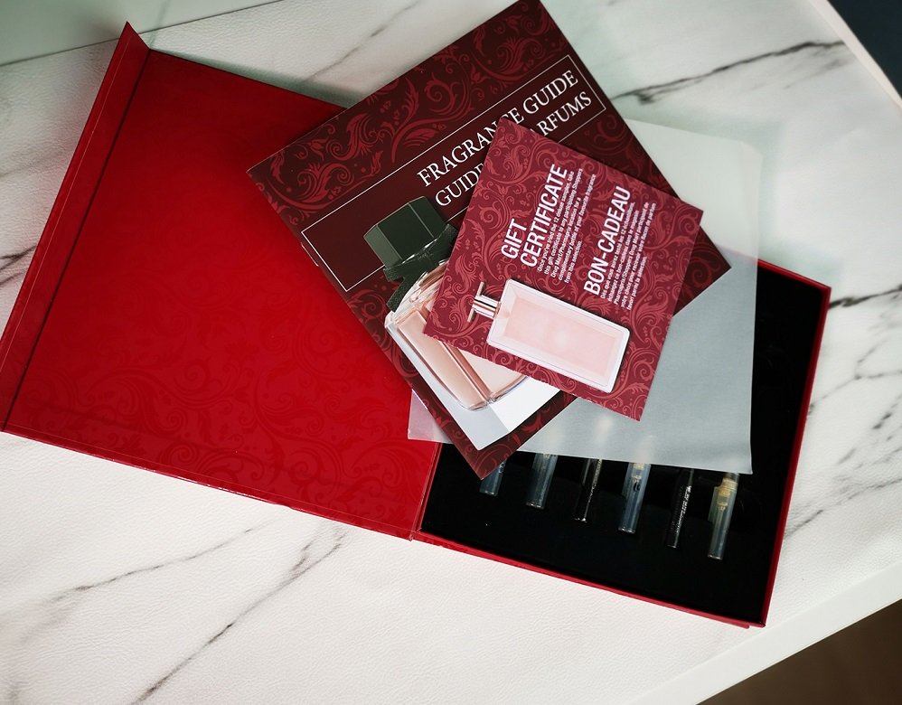 Perfume Sampler Packaging
