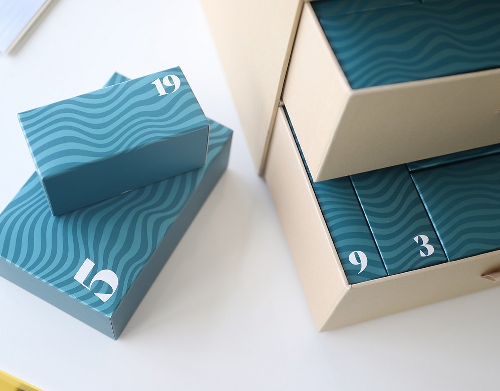 Triple Drawer Box Advent Calendar
