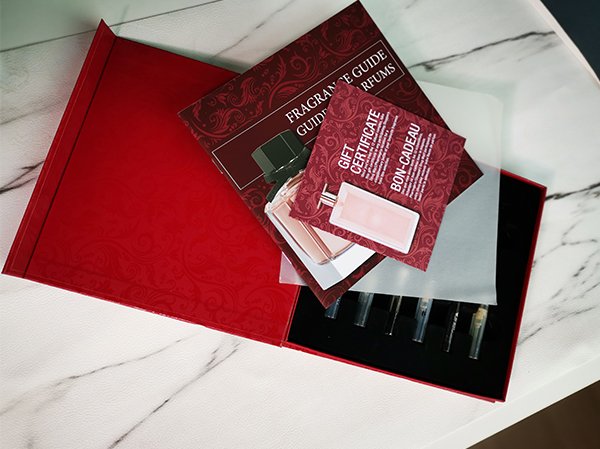 Perfume Sampler Packaging