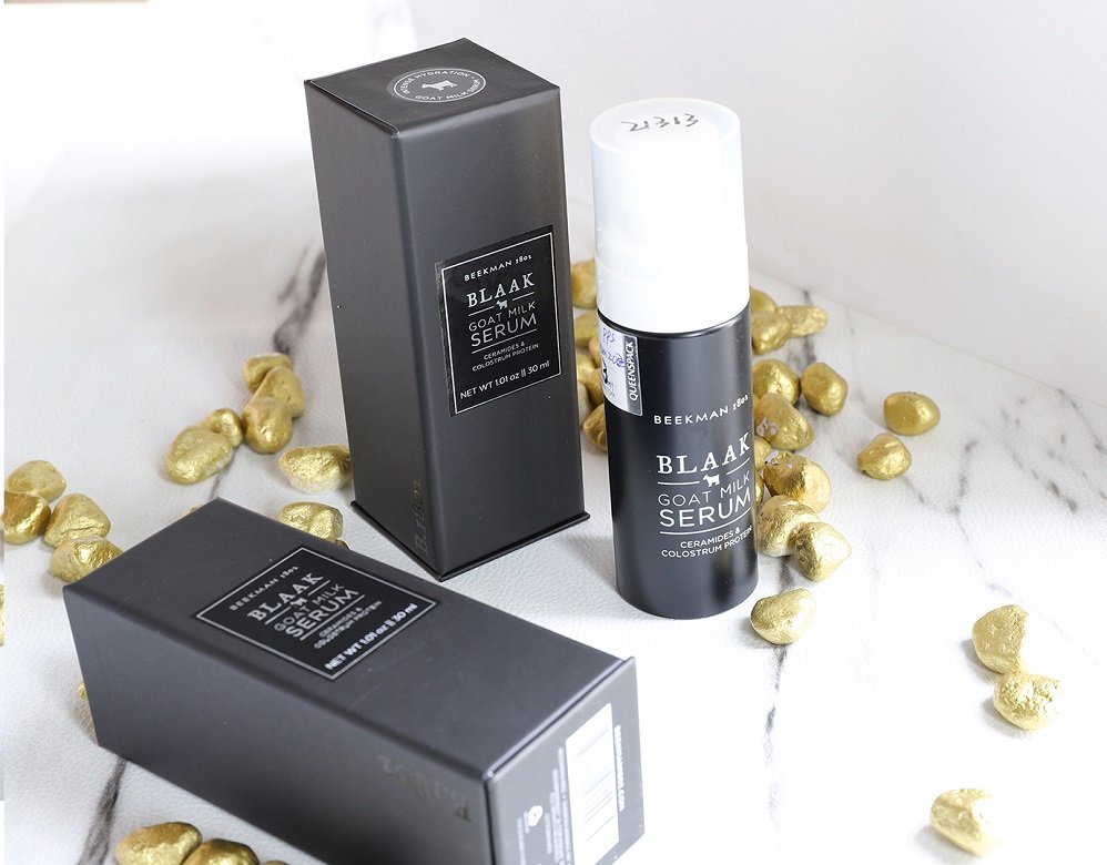 Black Gift Packaging for Serum