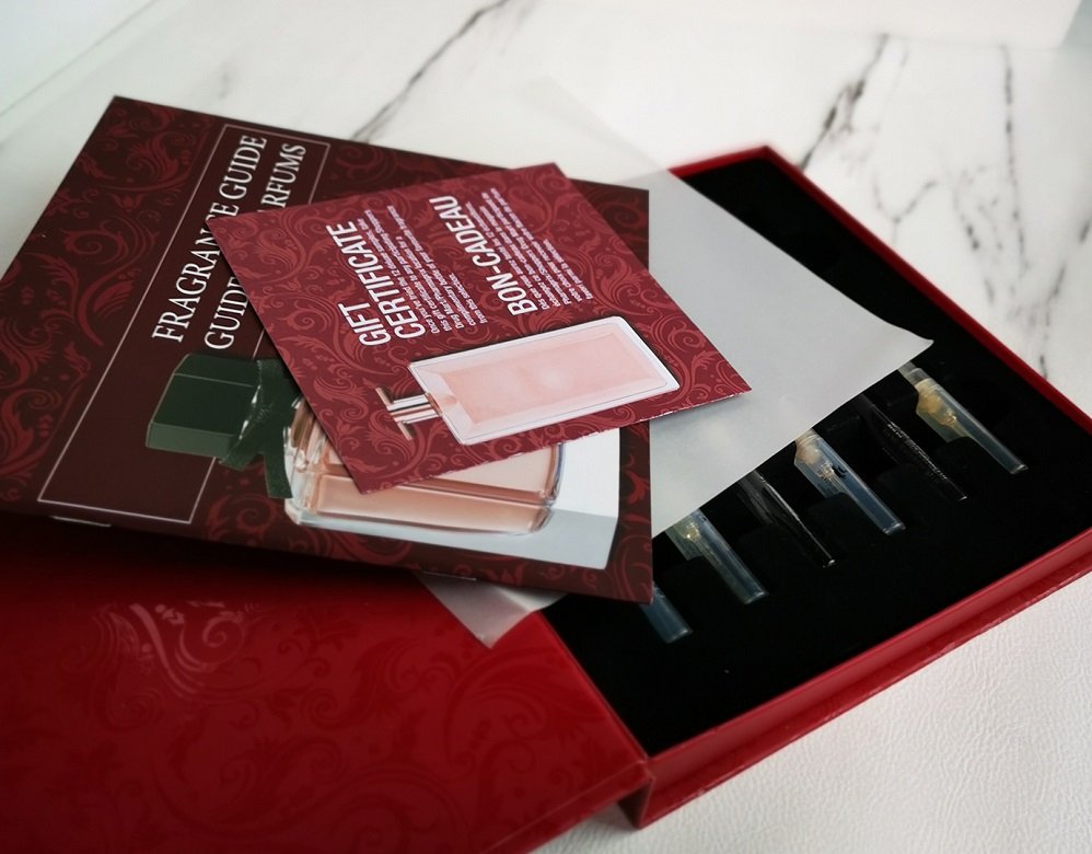 Perfume Sampler Packaging