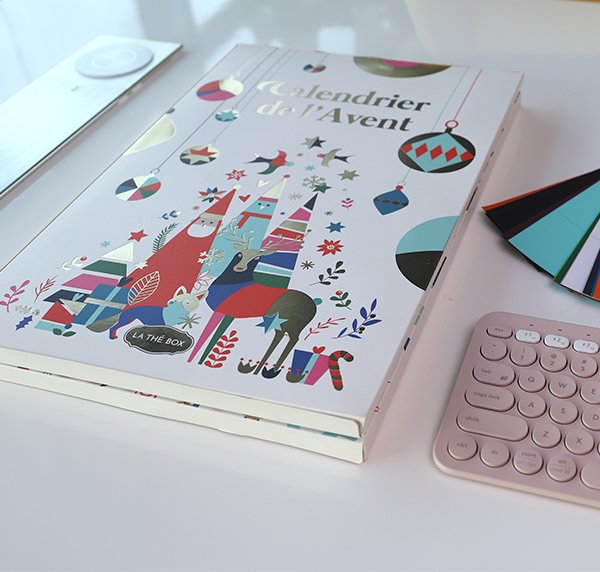 Book Shape Advent Calendar