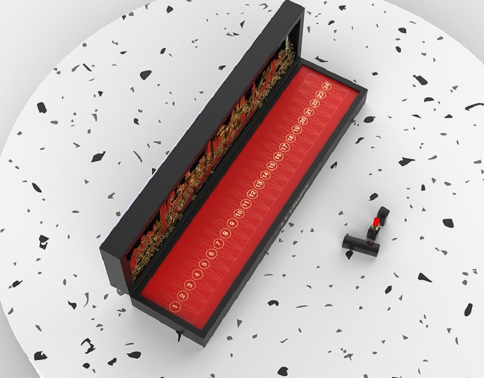 Pop-up Effect Lipstick Set Gift Packaging Box