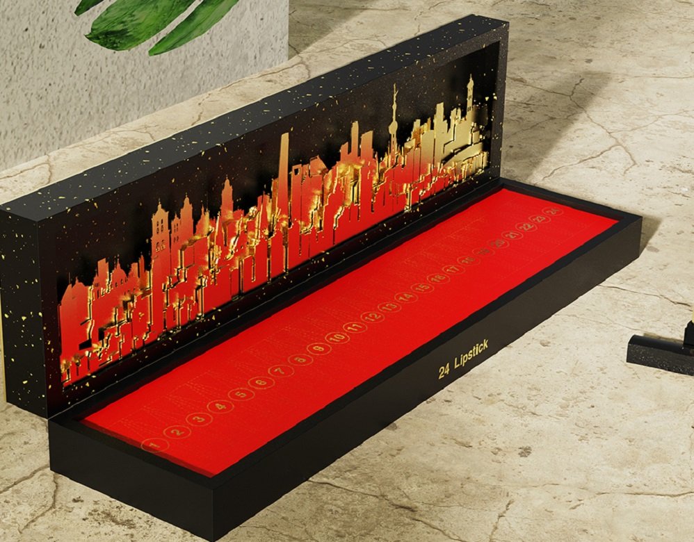 Pop-up Effect Lipstick Set Gift Packaging Box