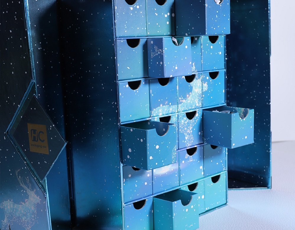 Starry Sky Advent Calendar Packaging