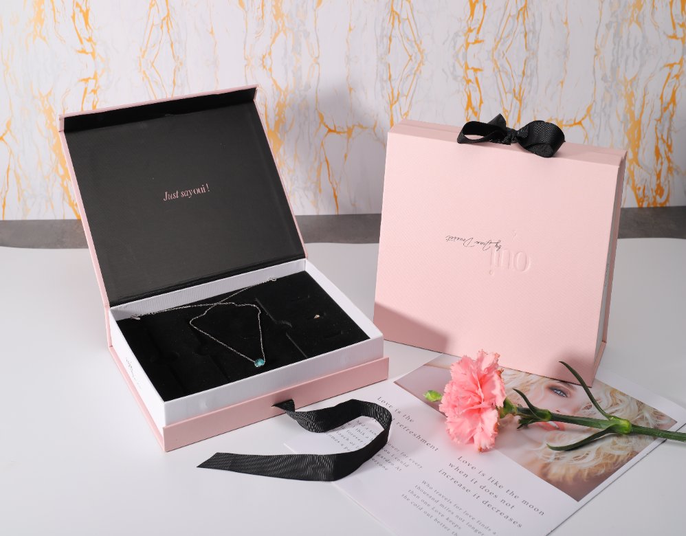 Gift Box Packaging with Ribbon