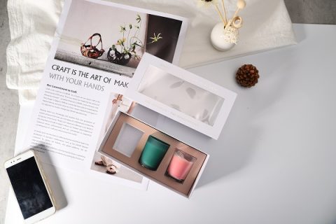 Triple Candle Set Packaging