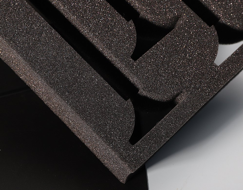 Black Folding Box with Magnetic Closure