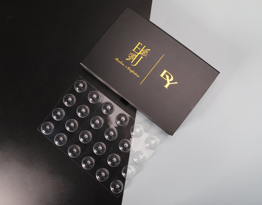 Black Magnetic Gift Folding Box