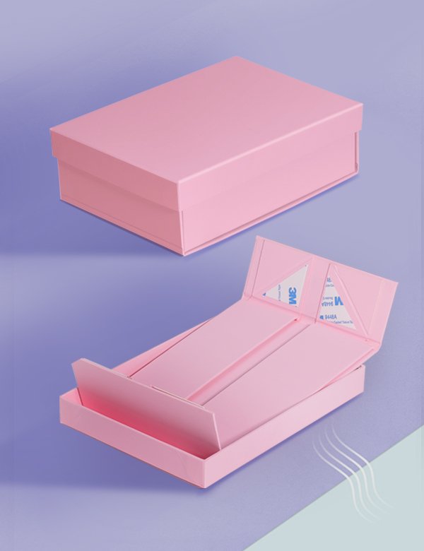 HC-F04 2 Piece Box Style Folding Box