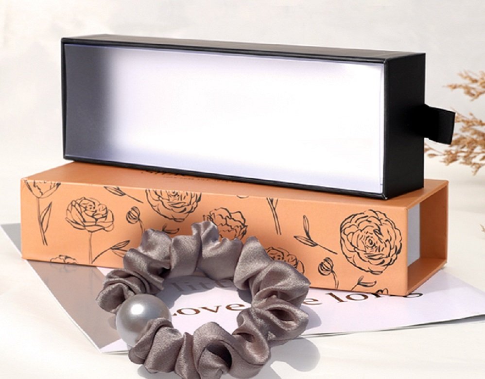 Box for Mulberry Silk Scrunchie / Silk Headband / Sleep Cap