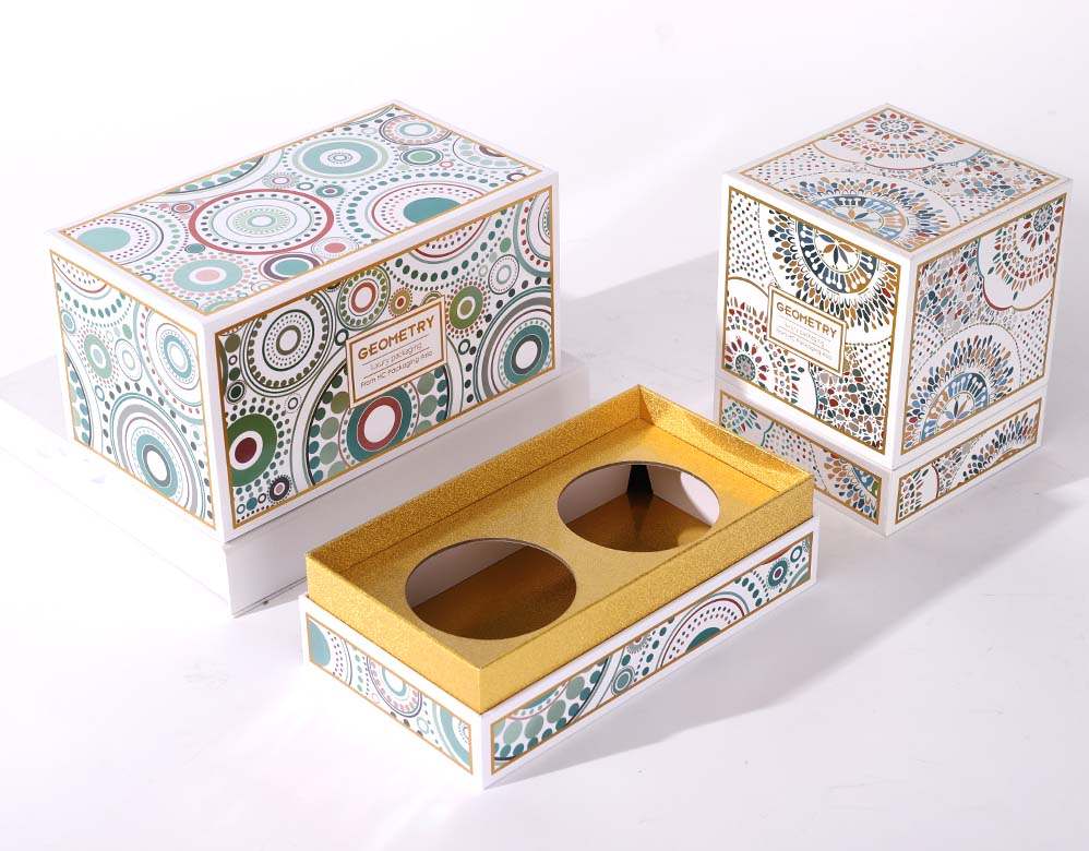 Luxury paper box with cold foil