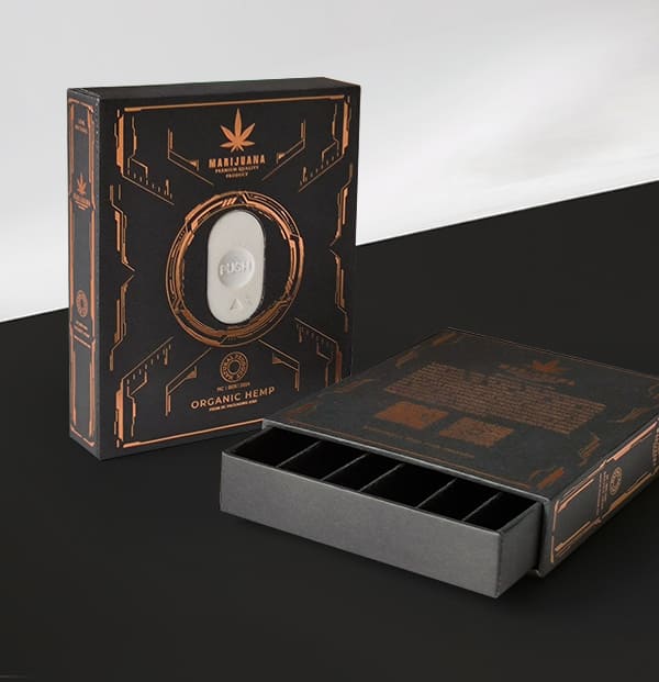 Marijuana Packaging – Black Gold Series
