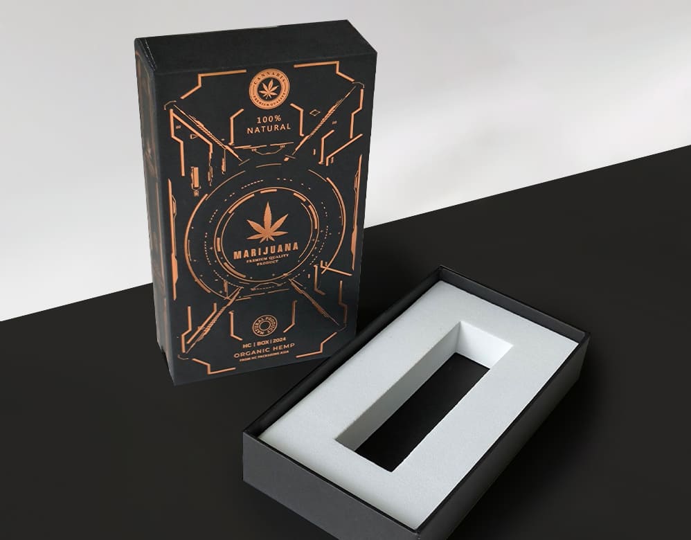 Marijuana Packaging – Black Gold Series