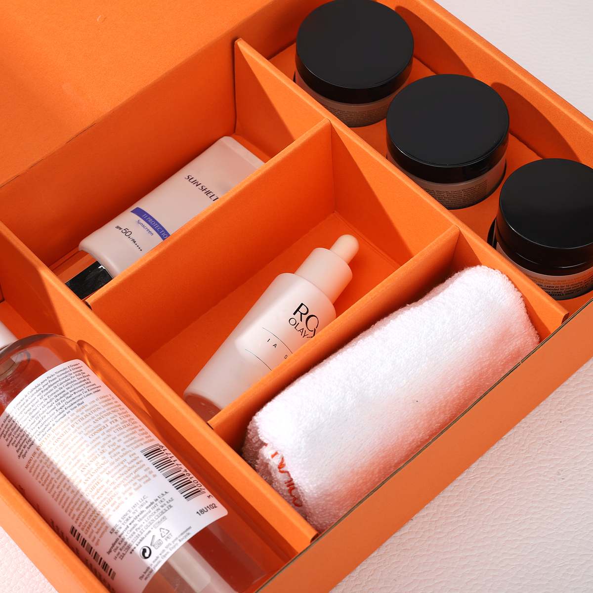 Innovative Design Corrugated Paper Gift Boxes Unique Skincare Packaging Box