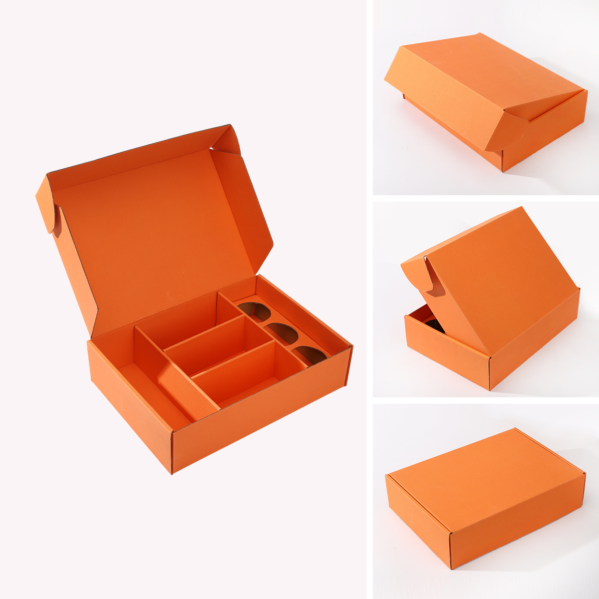 Innovative Design Corrugated Paper Gift Boxes Unique Skincare Packaging Box