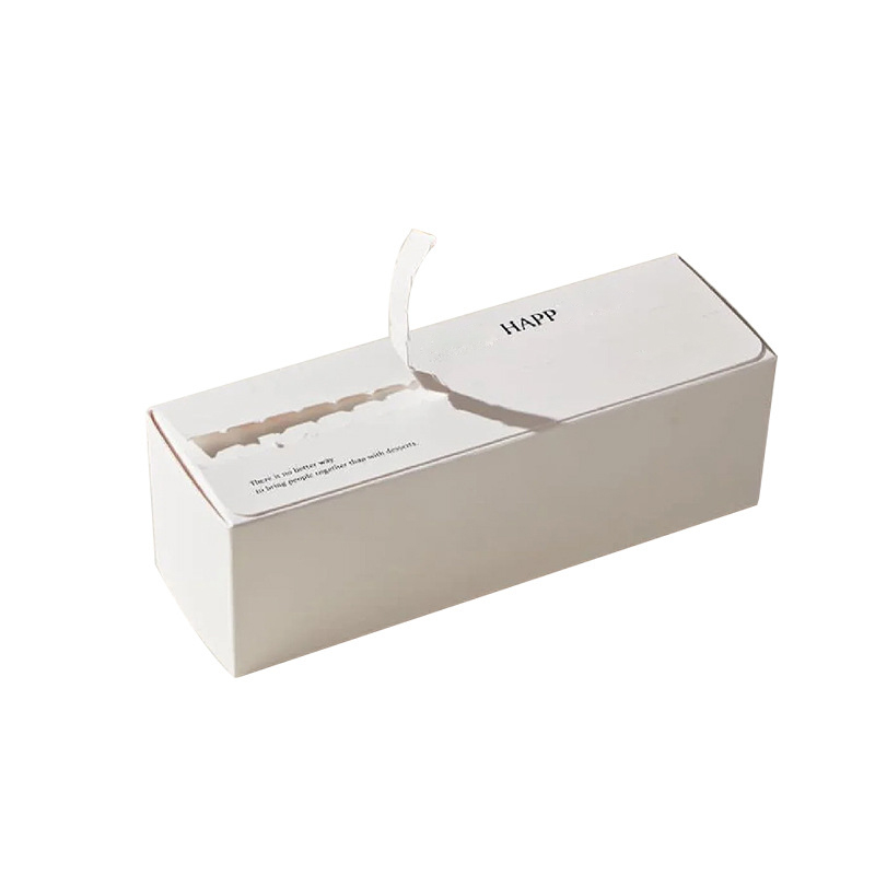 Colorful small tear-off packaging box for cosmetics