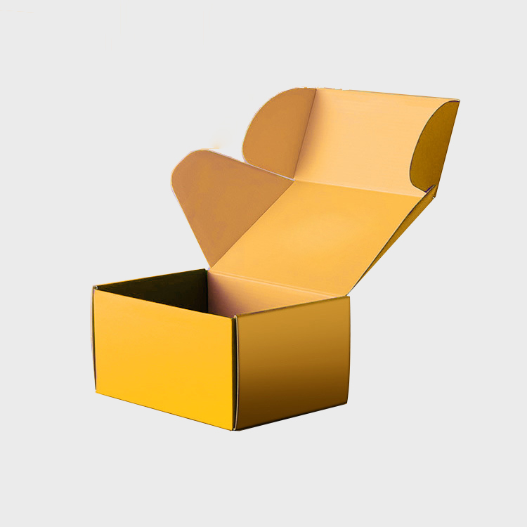 Color custom corrugated box with logo