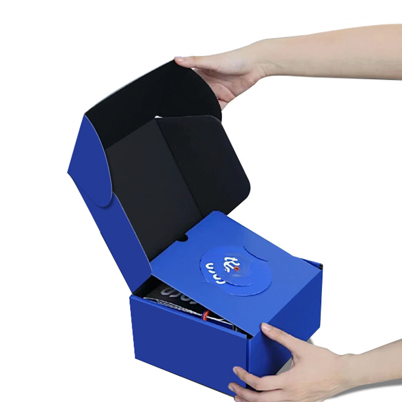 Color custom corrugated box with logo