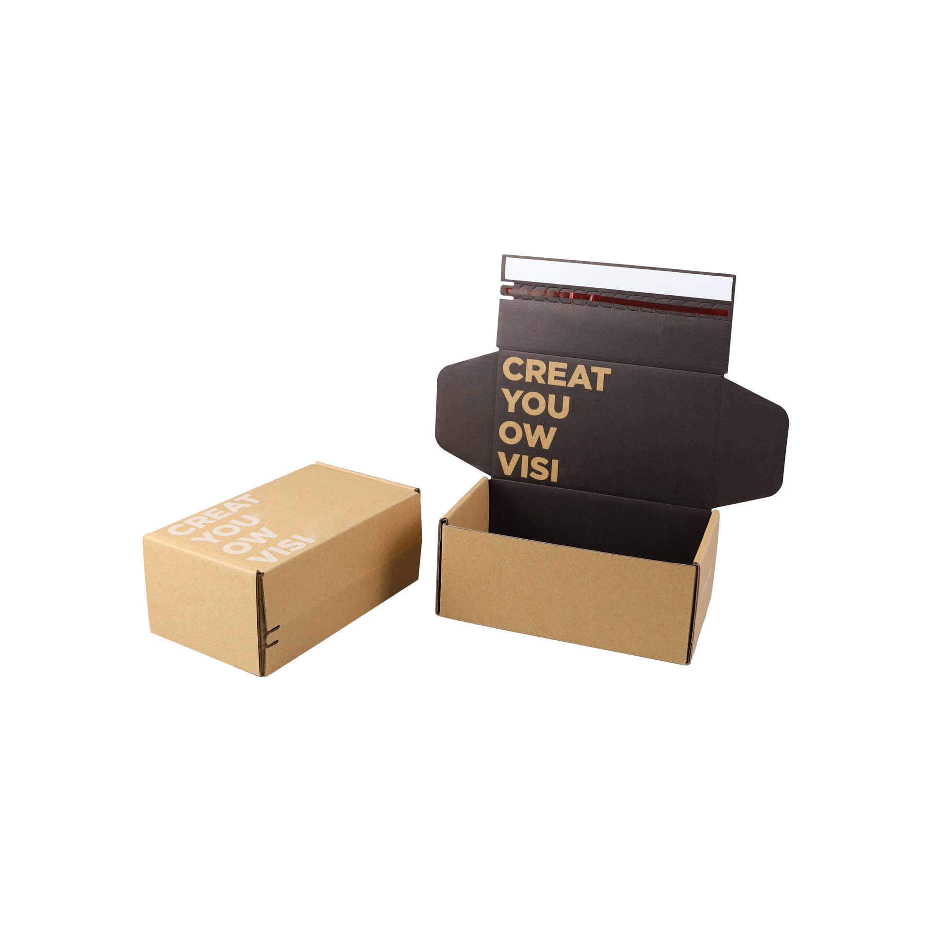 Creative Corrugated Paper Gift Boxes, Custom Printing Services
