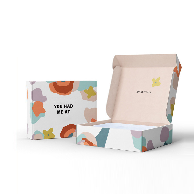 Creative Corrugated Paper Gift Boxes