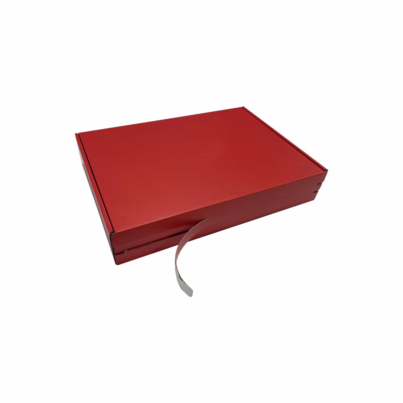 Custom tear-off product packaging gift box Red painting product packaging box