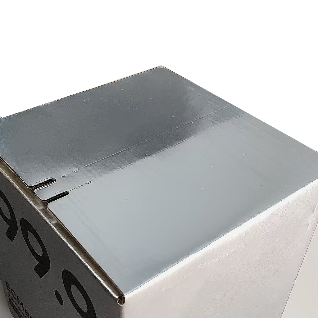 Pink tearable cosmetic corrugated packaging box Custom mail packaging box