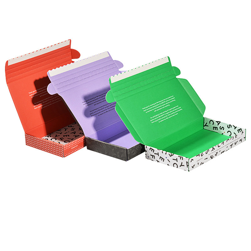 Color Shockproof Corrugated Boxes, Ensure Product Safety During Transit