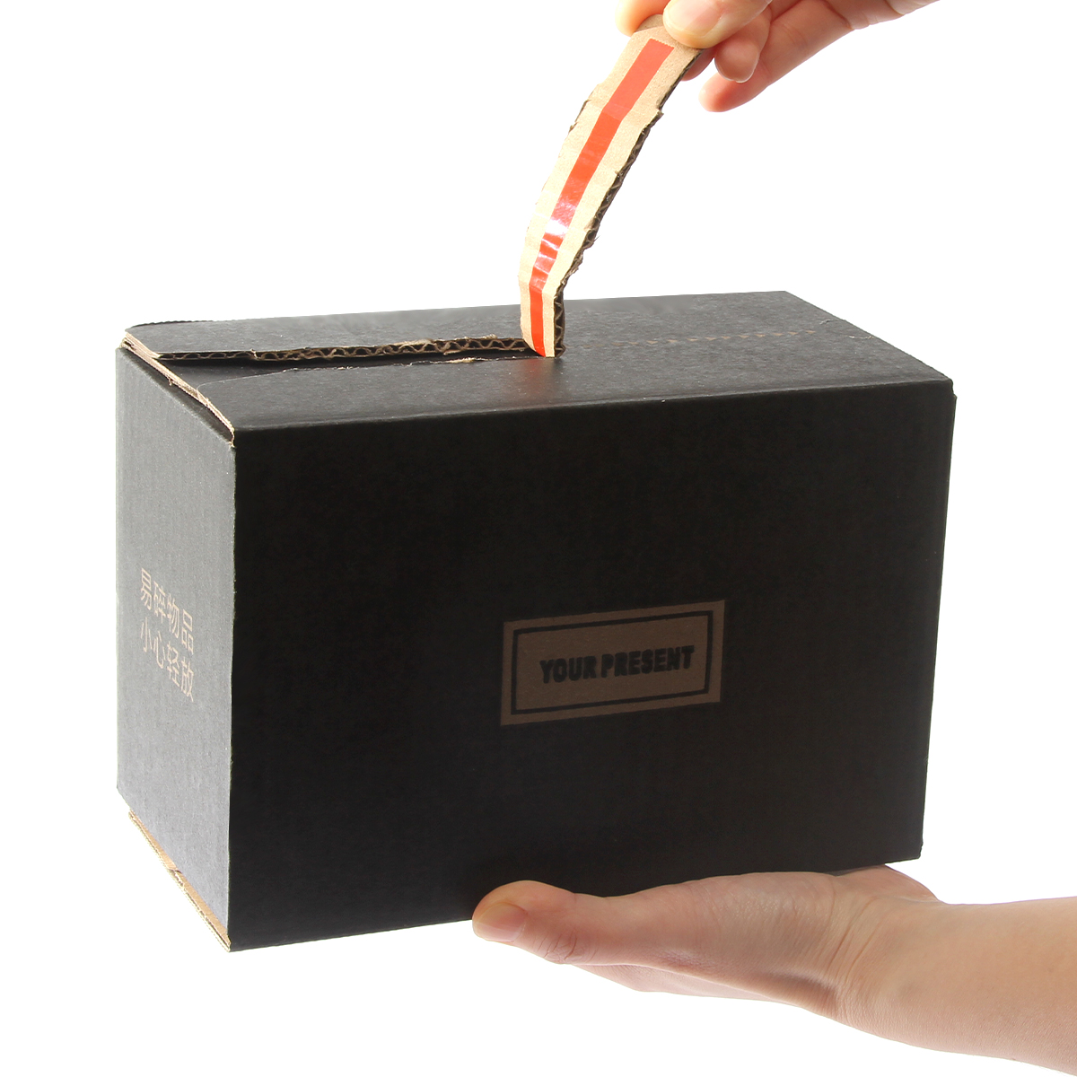 Tear-Open Corrugated Boxes Easy Access Packaging Solution
