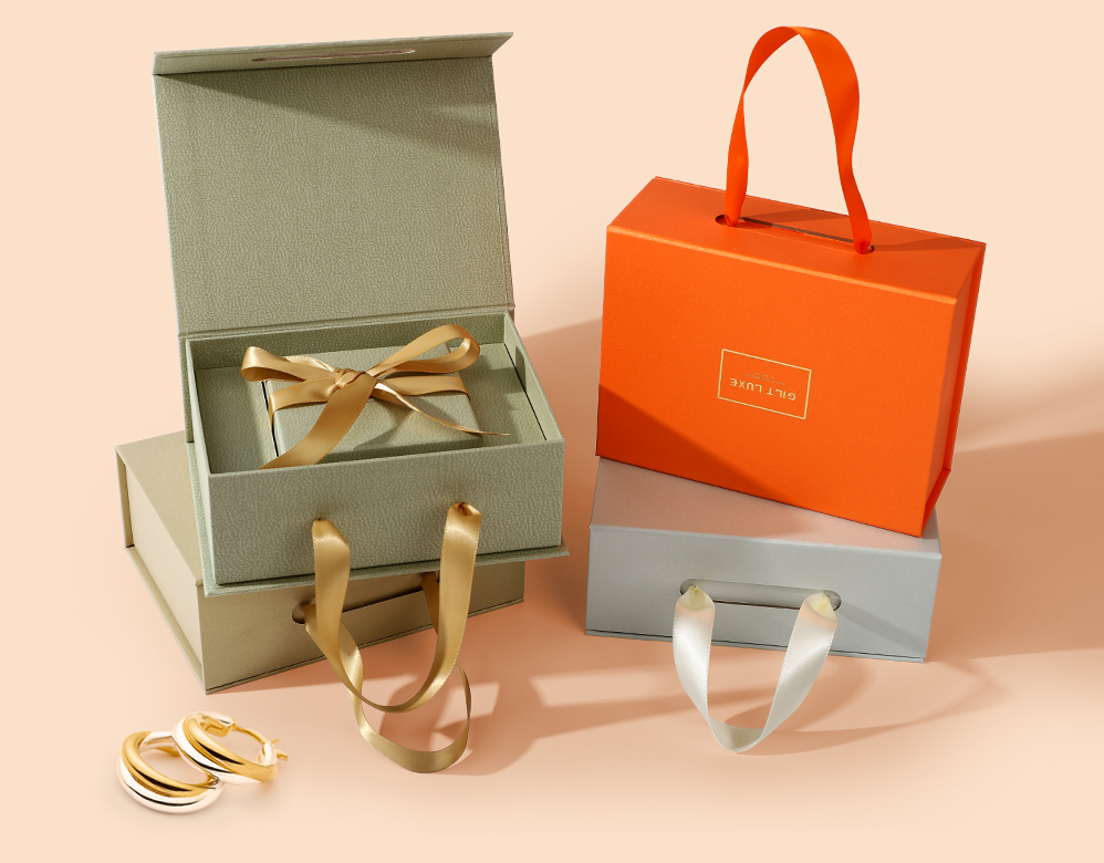 Premium Jewelry Gift Boxes & Pouches | Complete Sets