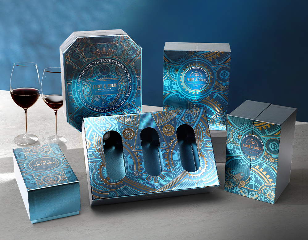 Premium Wine Packaging Box – Custom Printed