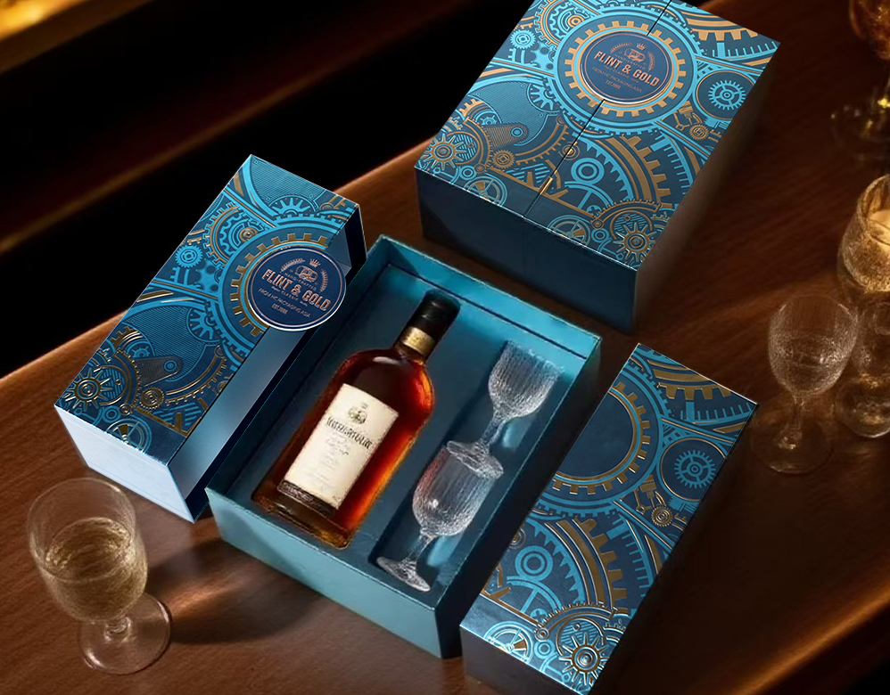 Premium Wine Packaging Box – Custom Printed