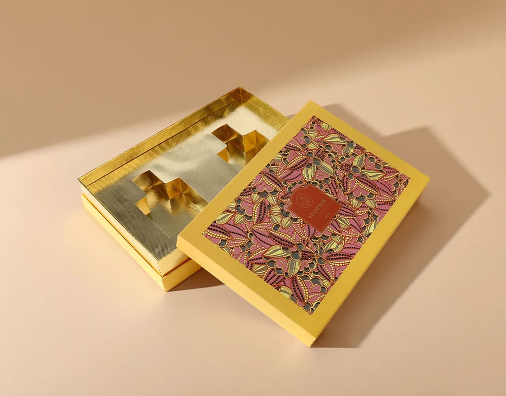 Luxury Cosmetic Boxes Tropical Collection Packaging