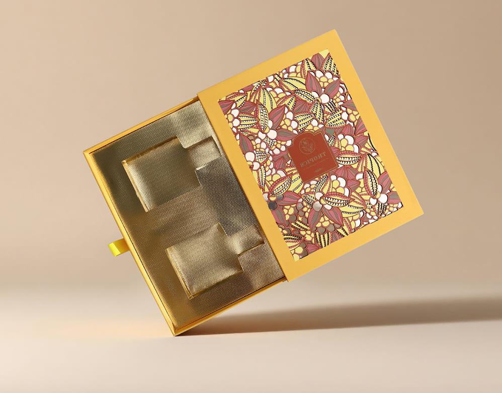 Luxury Cosmetic Boxes Tropical Collection Packaging