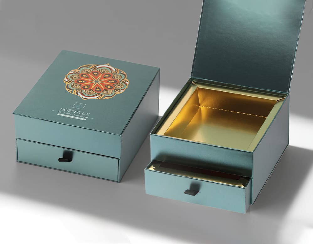 Luxury Holographic Paper Cosmetic Boxes from Vietnam