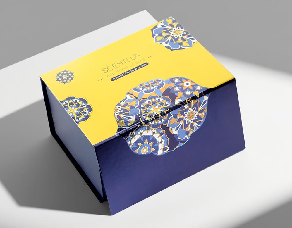 Luxury Holographic Paper Cosmetic Boxes from Vietnam