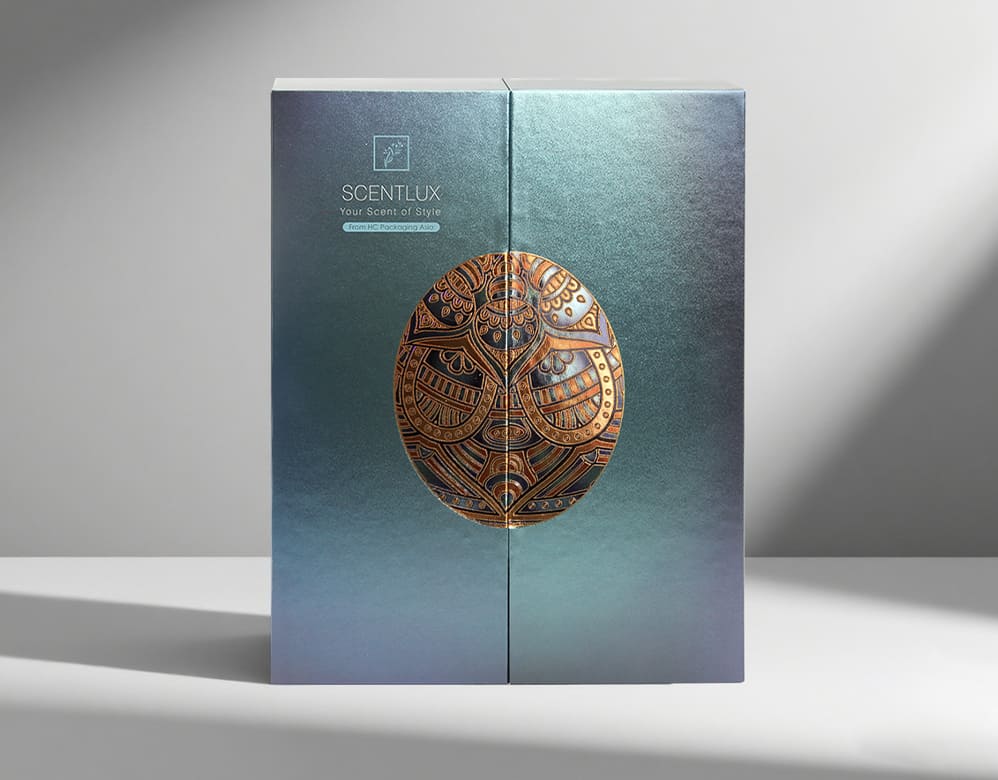 Luxury Holographic Paper Cosmetic Boxes from Vietnam