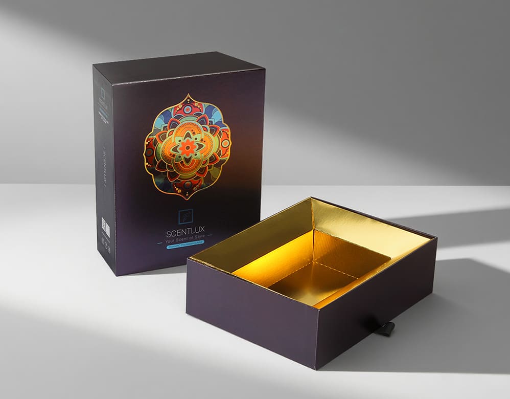 Luxury Holographic Paper Cosmetic Boxes from Vietnam