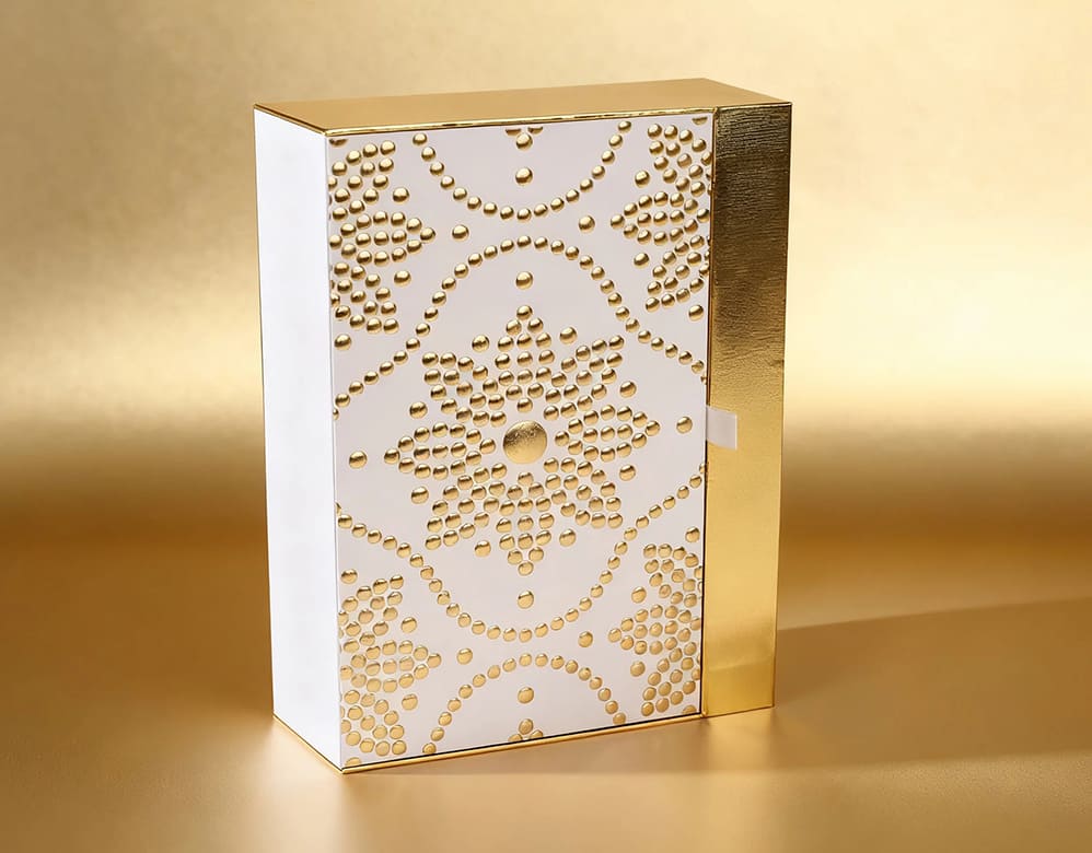 Gold Embossed Luxury Gift Boxes – Custom Packaging from Vietnam