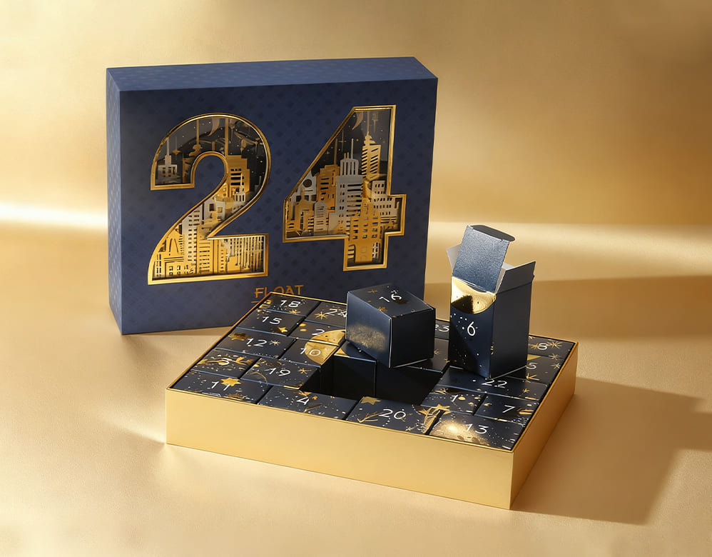 Customs 24 Days Advent Calendar Boxes – Premium Packaging