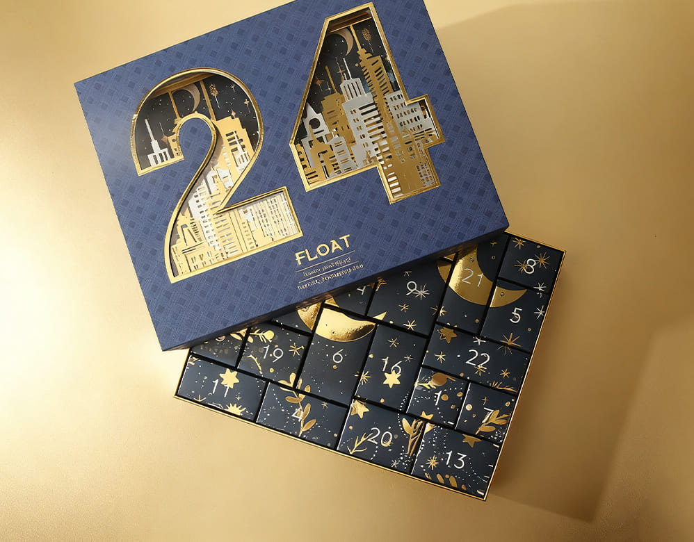 Customs 24 Days Advent Calendar Boxes – Premium Packaging