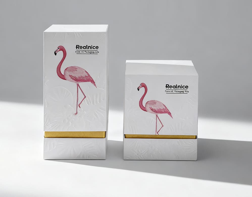 Luxury Embossed Cosmetic & Perfume Packaging Boxes | Custom 3D-Texture Rigid Box Solutions