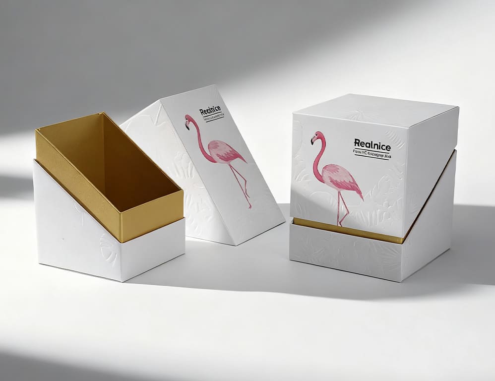Luxury Embossed Cosmetic & Perfume Packaging Boxes | Custom 3D-Texture Rigid Box Solutions