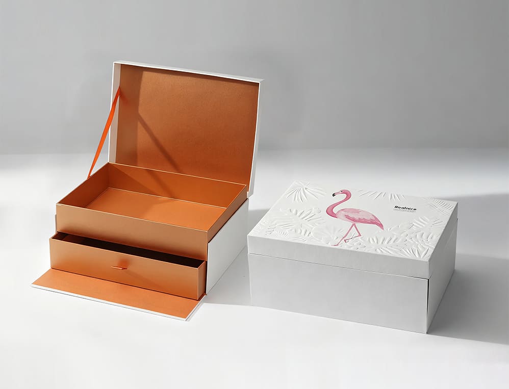 Luxury Embossed Cosmetic & Perfume Packaging Boxes | Custom 3D-Texture Rigid Box Solutions
