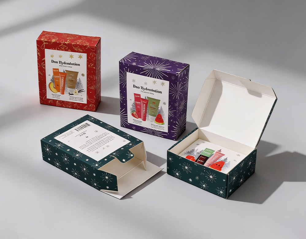 Wholesale Foldable Magnet Closure Boxes with 3D-Effect Cold Foil Printing for Cosmetics/Gifts
