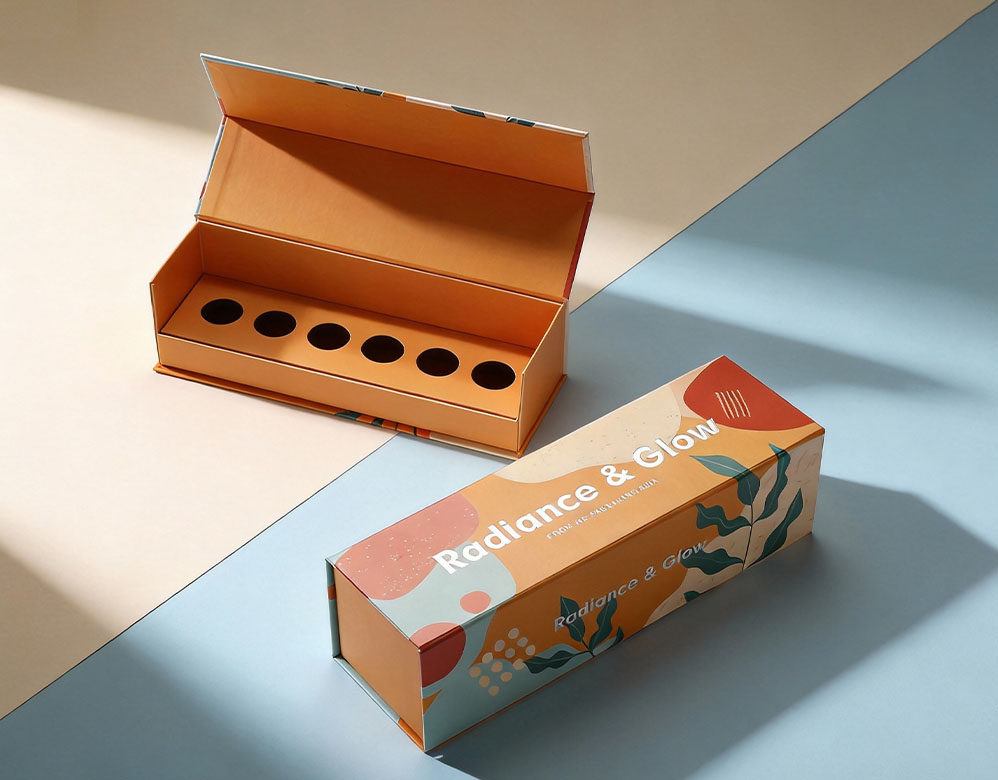 Custom Essential Oil Gift Box for 6 Bottle Set